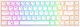RK61 KLAWIATURA MECHANICZNA 60% BLUE HOTSWAP RGB - Black 6
