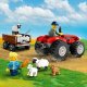 City Czerwony traktor z przyczepą i owcą (60461) 4