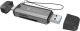 Czytnik Natec SCARAB 3 USB-A + USB-C SD/MICRO SD USB 3.1 GEN 1 SZARY (NCZ-2262) 1