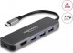 DeLOCK 3P USB Hub+4K HDMI+USB-C+PD 85W - 64171 2