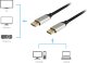 Equip 119263 kabel DisplayPort 3 m Aluminium, Czarny 3