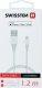 Swissten Kabel USB - Lightning MFI 1,2m Biały (71526501) 4