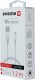 Swissten Kabel USB - Lightning MFI 1,2m Biały (71526501) 5