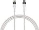 Kabel USB Tracer USB-C - Lightning 1 m Biały (TRAKBK47495) 1