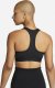 Stanik sportowy Nike Swoosh Nesium Support czarny DX6821 010 XS 2
