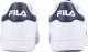 Buty męskie Fila Courtbay Logo biało-granatowe FFM0364 13037 43 5