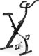 Rowerek treningowy rower stacjonarny fitness mechaniczny licznik komputer płynna regulacja - biały ModernHome 1