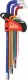 YT. Allen keys 9pcs 1.5-10mm 1
