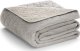 Narzuta LAILA kolor beżowy gładki styl glamour materiał przód velvet, tył mikrofibra 200x220 AmeliaHome 4
