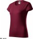Basic 134 - ADLER - Koszulka damska, 160 g/m2 - garnet 2XL 1