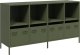 vidaXL Szafka, oliwkowa, 135x39x73,5 cm, stal walcowana na zimno 2