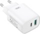 Ładowarka sieciowa XO CE30, 30W, 1x USB-C, 1x USB-A 2