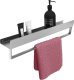 Rea Półka łazienkowa wannowa SF01 45cm stal szczotkowana 5