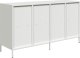 Szafka, biała, 135x39x73,5cm, stal walcowana na zimno 7