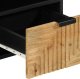 vidaXL Szafka RTV Brązowa 100x33x46 cm Drewno lite Mango 7