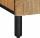 vidaXL Szafka RTV Brązowa 100x33x46 cm Drewno lite Mango 8