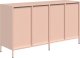 Szafka, różowa, 135x39x73,5cm, stal walcowana na zimno 7