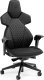Fotel noblechairs DAWN, czarny, czarne obszycie 1