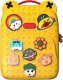 PICOCICI Mały plecak podróżny K16 zółty 1