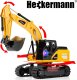 Zabawka Samochód Koparka RC zdalnie sterowana Heckermann Z6809A 1