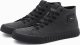 Męskie buty trampki canvas z wysoką cholewką  czarne V1 OM-FOTH-0186 40 2