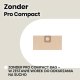 ZEEGMA ZE-ZONDER PRO COMPACT Industrial vacuum cleaner with dry and wet function 1000W 38