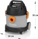 ZEEGMA ZE-ZONDER PRO COMPACT Industrial vacuum cleaner with dry and wet function 1000W 6