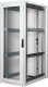 ROLINE Serverschrank 48,26cm 19Zoll 36 HE 600x1000 BxT grau Plexiglas 8