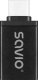 Adapter USB-A 3.1 (F)-USB-C 3.1 (M) AK-80 1