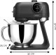 Robot Kuchenny PLANETARNY Wielofunkcyjny 5,5L Mikser BLENDER 2200W + 43 el. - Yoer Astralo Pro KM04BK - DARMOWA DOSTAWA 12