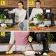 Robot Kuchenny PLANETARNY Wielofunkcyjny 5,5L Mikser BLENDER 2200W + 43 el. - Yoer Astralo Pro KM04BK - DARMOWA DOSTAWA 6