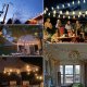 GIRLANDA Lampki Ogrodowe Żarówki 20LED E12 Wiszące 11,5m Na Balkon 4399 2