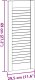 Drzwi do szafek żaluzjowe 2 szt. 69x29,5 cm lite drewno sosnowe 10