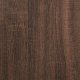 vidaXL Rama łóżka bez materaca Brązowy dąb 135x190 cm Drewno klejone 9