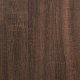 vidaXL Rama łóżka bez materaca Brązowy dąb 200x200 cm Drewno klejone 9