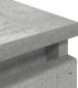 Szafka RTV Beton Szary 100x35x54 cm Drewno klejone 9
