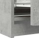 Szafka RTV Beton Szary 100x35x54 cm Drewno klejone 10