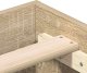 vidaXL Rama łóżka bez materaca Dąb Sonoma 200x200 cm Drewno klejone 8