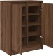 vidaXL Szafka na buty Brązowy Dąb 57x34x76 cm Drewno klejone 5