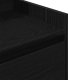 vidaXL Szafki nocne z 2 szufladami 2 szt. Czarne 38x34x80 cm 10