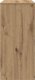 vidaXL Szafka na buty Artisan Oak 57x34x76 cm Drewno klejone 7