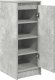 vidaXL Szafka na buty Beton Szary 29,5x34x76 cm Drewno klejone 5