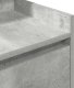 vidaXL Szafki nocne z 2 szufladami 2 szt. Betonowy szary 38x34x80 cm 10