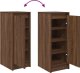vidaXL Szafka na buty Brązowy Dąb 29,5x34x76 cm Drewno klejone 9