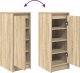 vidaXL Szafka na buty Sonoma Oak 29,5x34x76 cm Drewno klejone 9