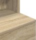 vidaXL Szafka nocna Sonoma Oak 39x35x125 cm Drewno klejone 9