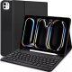 Etui ochronne z klawiaturą do Apple iPad Pro 11" M4 2024 Alogy Keyboard case z miejscem na rysik klawiatura Bluetooth czarne 1