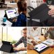 Etui ochronne z klawiaturą do Apple iPad Pro 11" M4 2024 Alogy Keyboard case z miejscem na rysik klawiatura Bluetooth czarne 12