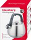 CZAJNIK STALOWY Z GWIZDKIEM 2,5L KLAUSBERG KB-7773 5
