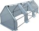 STEEL HOUSE ALIUM 76X38.5X98.5CM GC 1